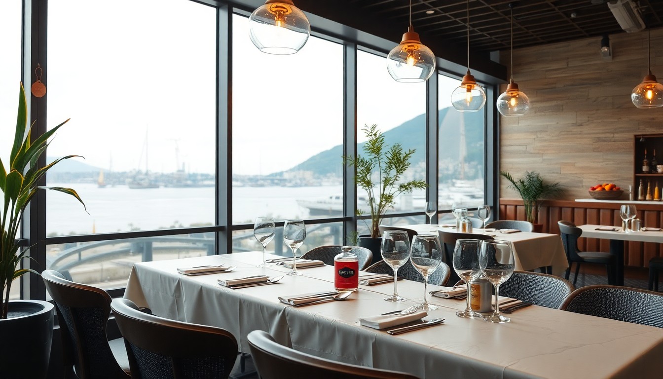 Restoranın tamamının genel görünümü